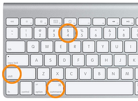 how to take screenshot on mac with windows keyboard